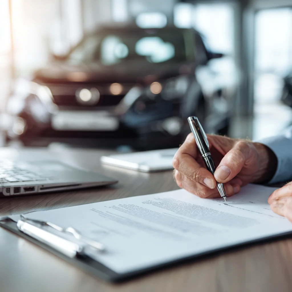 Русскоязычный мигрант за рулем застрахованного автомобиля в США